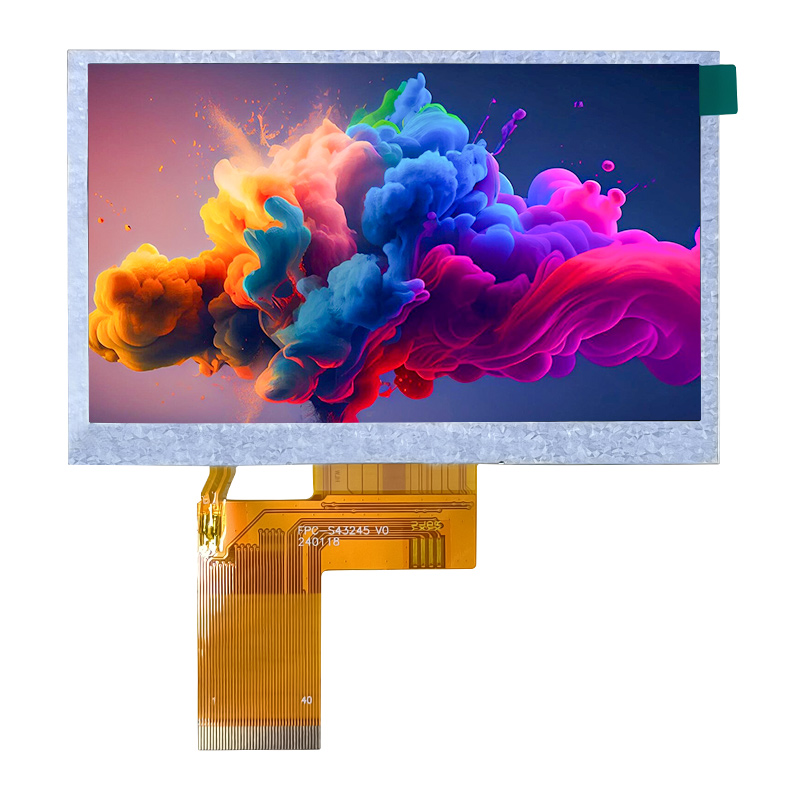 Color depth of 4.3 inch RGB screen