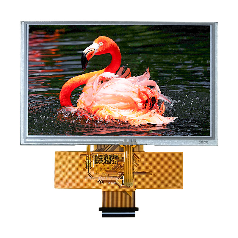 Full-color resistive TFT 800*480 screen